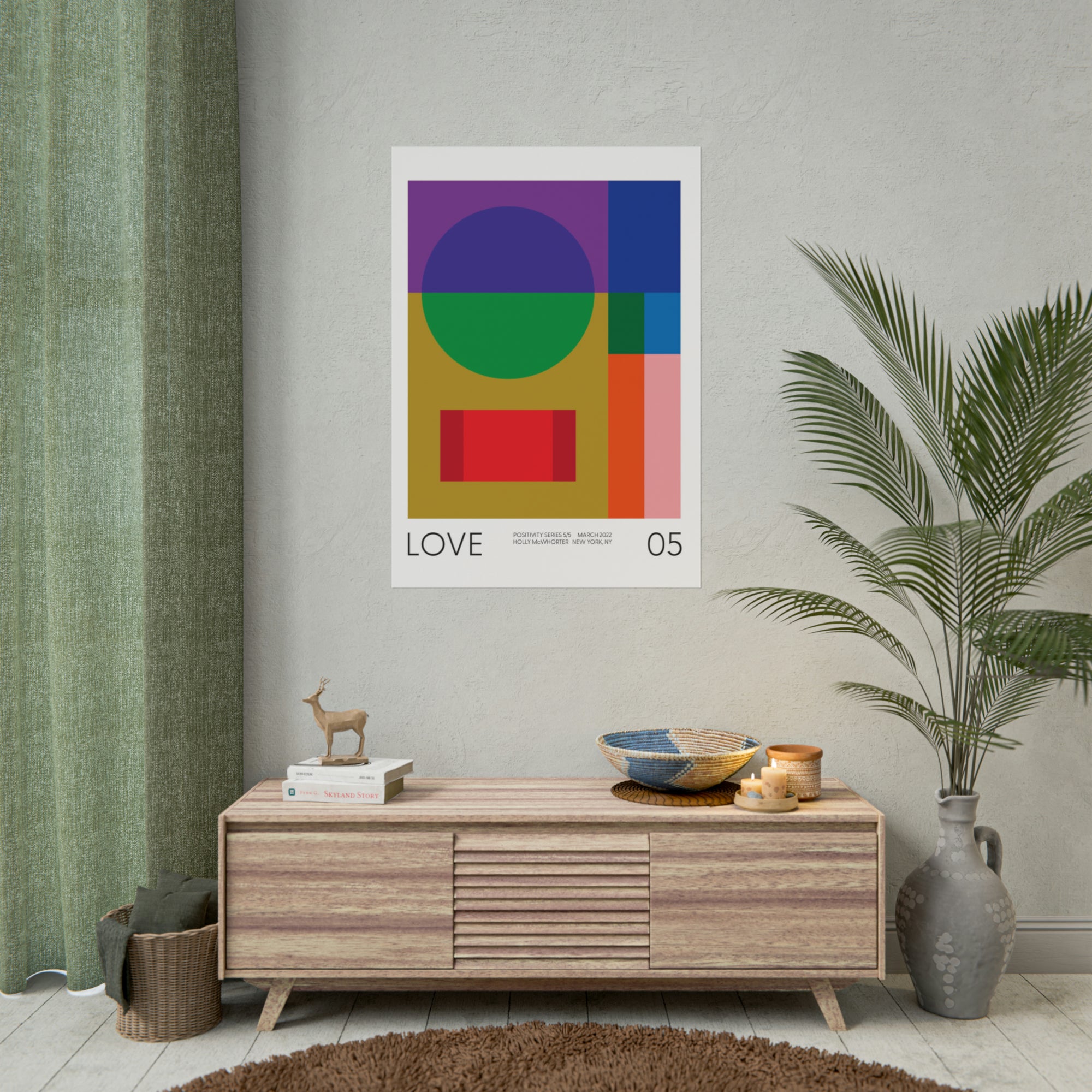 Positivity Series #5: LOVE - Fine Art Giclée Print by Holly McWhorter