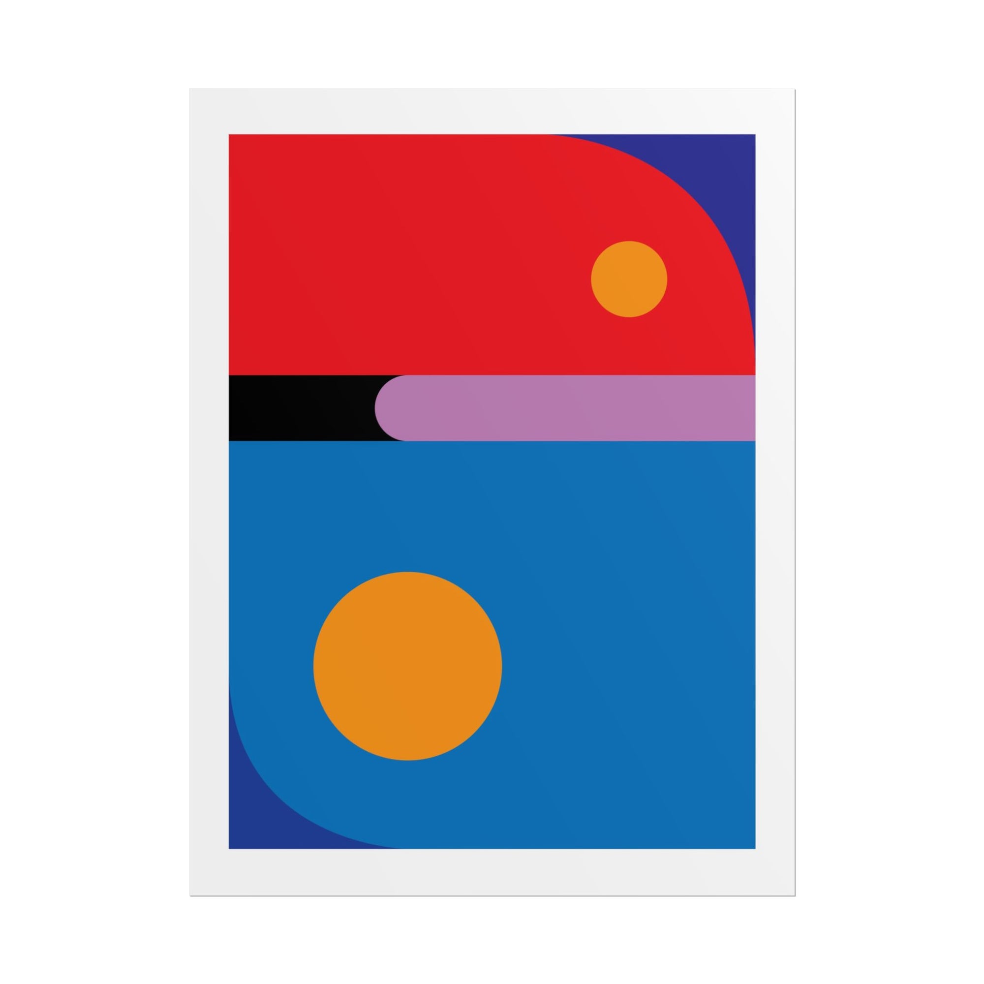 NIGHT TRAIN - Art Print by Holly McWhorter