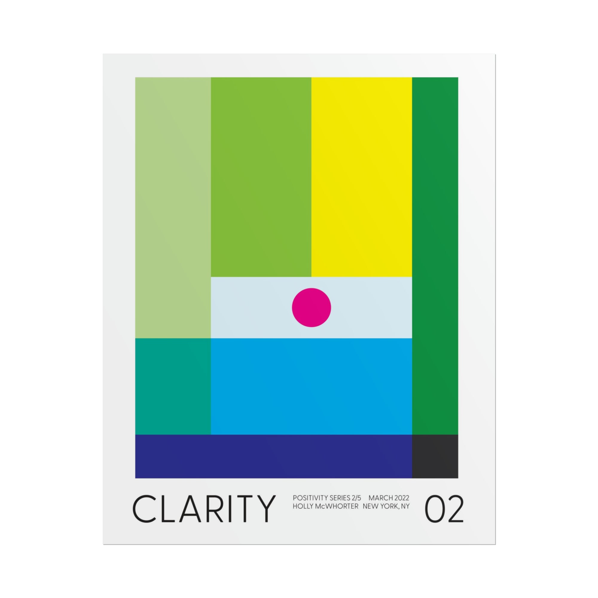 Positivity Series #2: CLARITY - Fine Art Giclée Print by Holly McWhorter