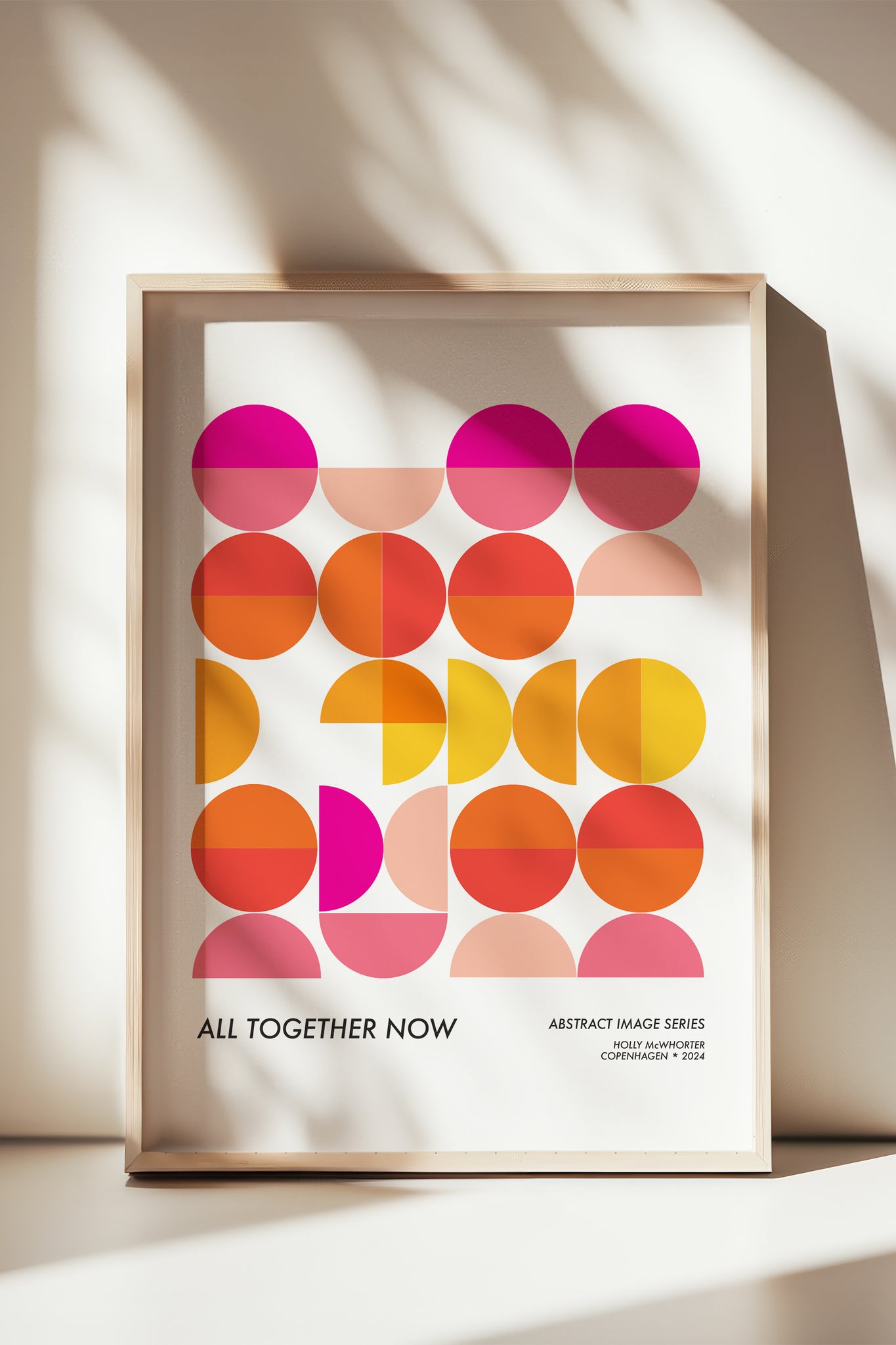 ALL TOGETHER NOW Framed Art Print by Holly McWhorter