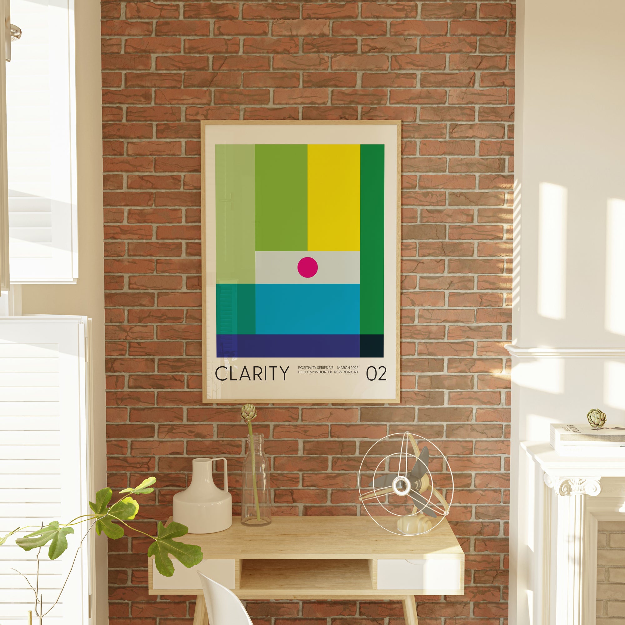 Positivity Series #2: CLARITY - Fine Art Giclée Print by Holly McWhorter