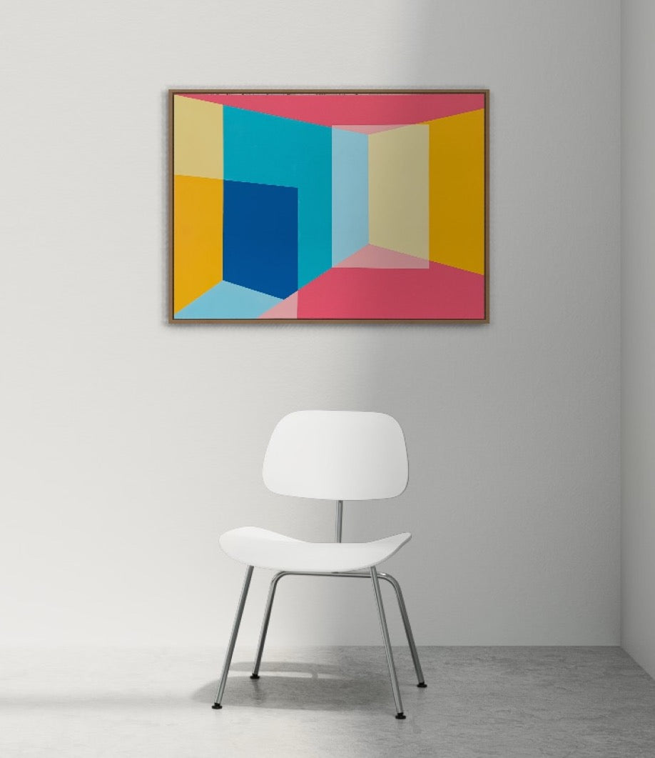 Easter in October - Original Painting on Canvas 35.4" x 23.6" (90x60cm)