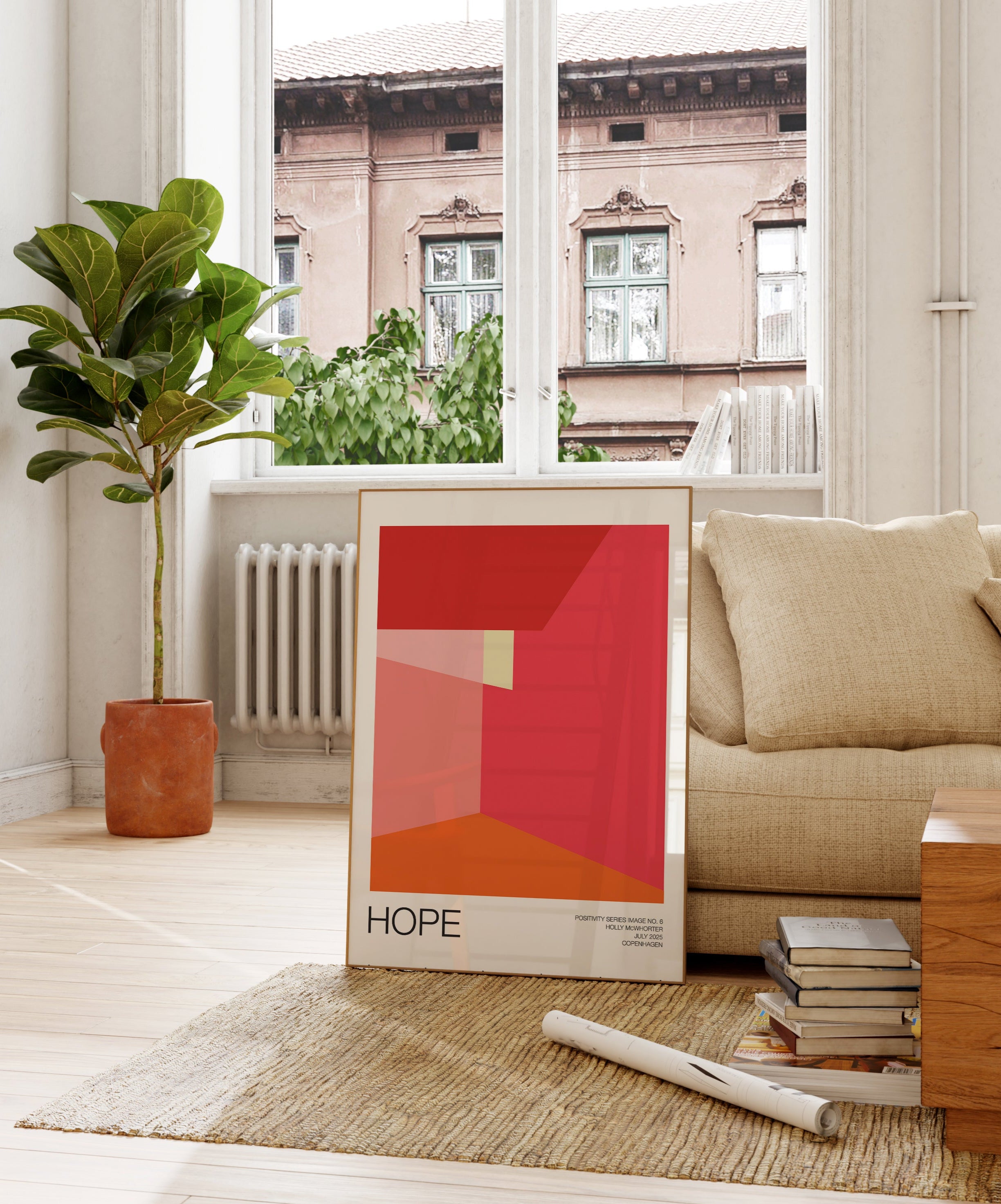 Positivity Series #6: HOPE - Art Print by Holly McWhorter