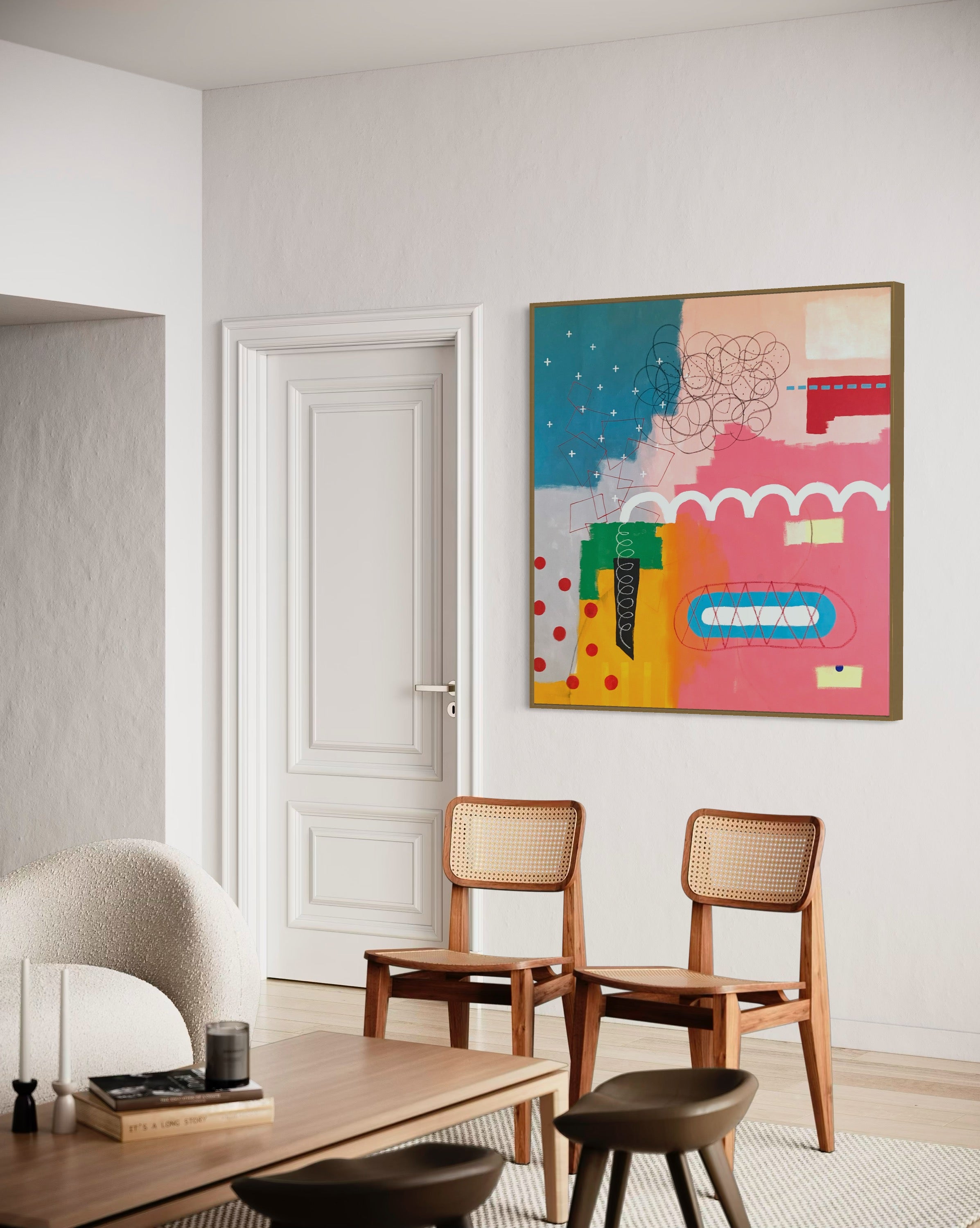 Testimony - Original Painting on Canvas, 48" x 48" (122x122cm)