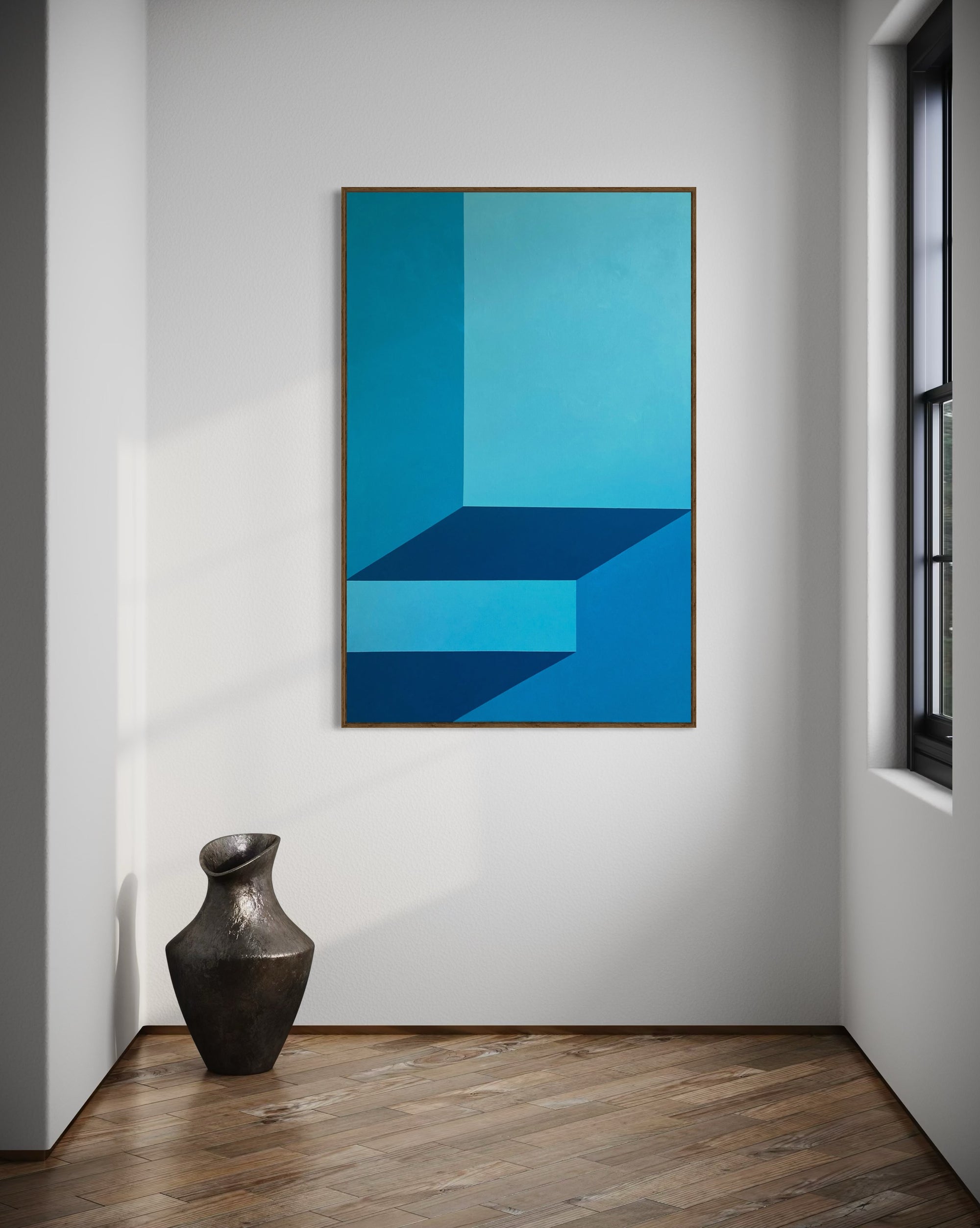 Just Before the Light Gets In - Original Painting on Canvas, 40" x 60" (100 x150cm)