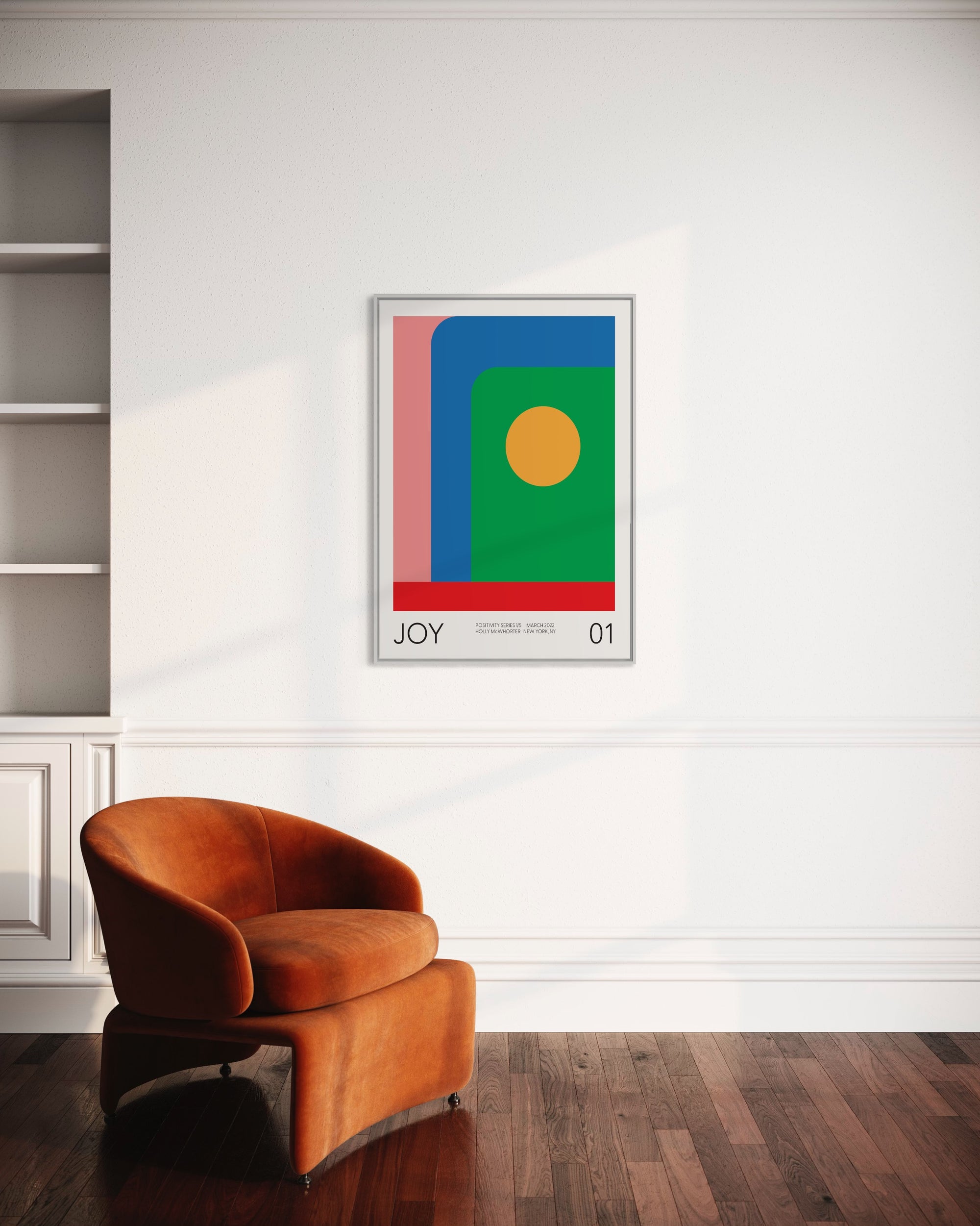 Positivity Series #1: JOY - Fine Art Giclée Print by Holly McWhorter