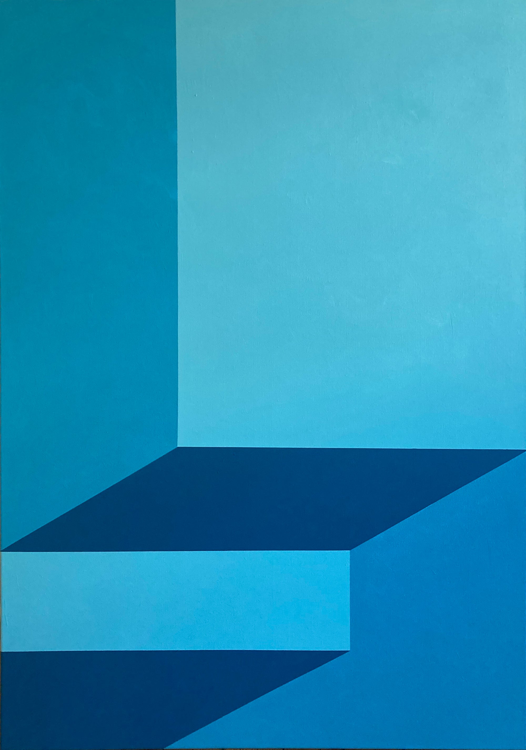 Just Before the Light Gets In - Original Painting on Canvas, 40" x 60" (100 x150cm)