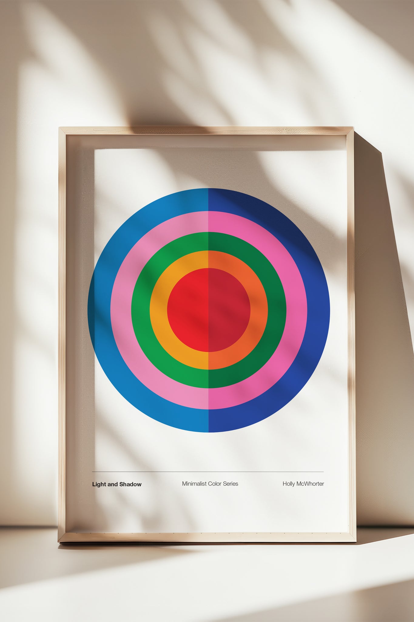 LIGHT AND SHADOW Framed Art Print by Holly McWhorter