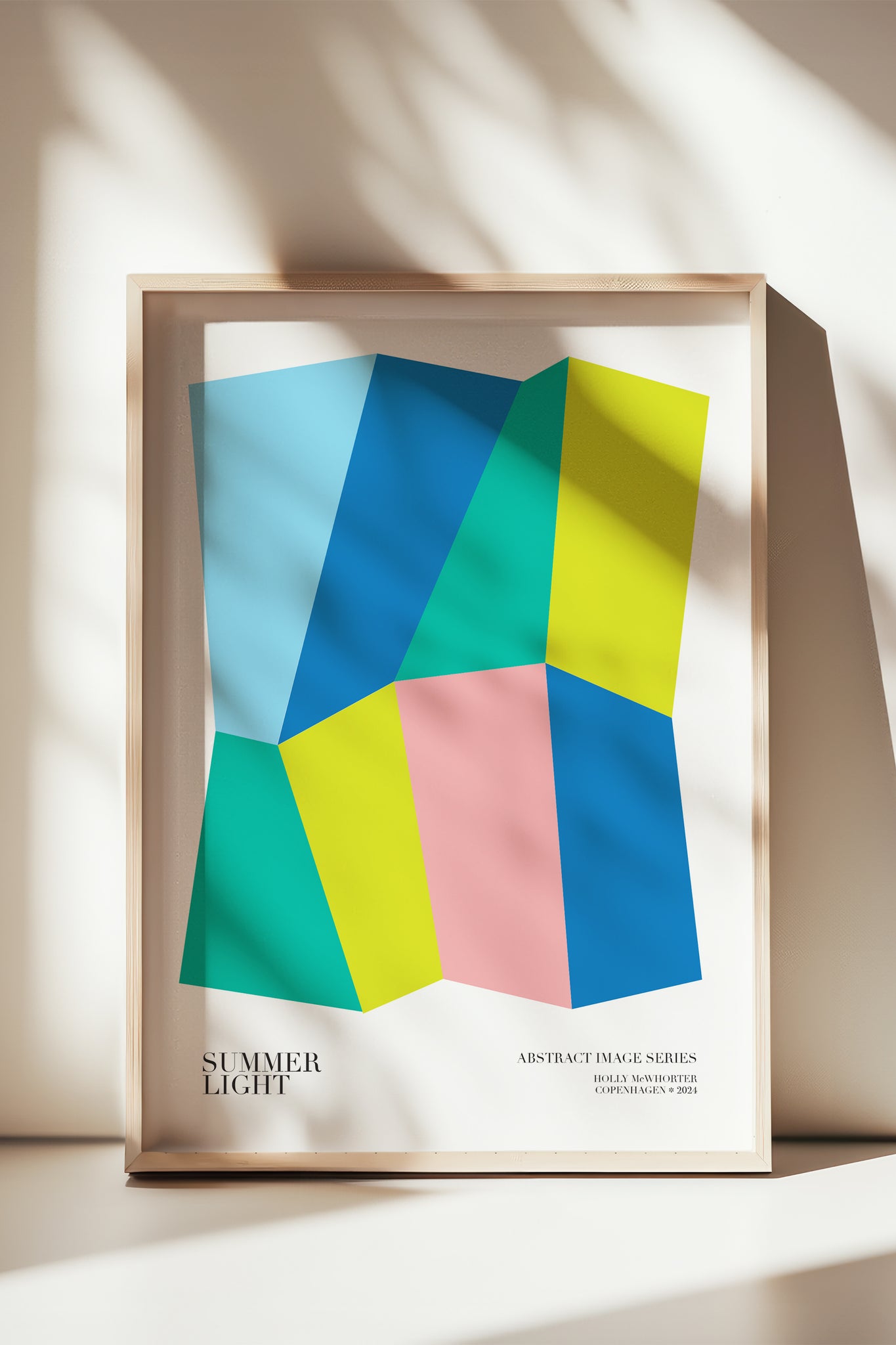 SUMMER LIGHT Framed Art Print by Holly McWhorter