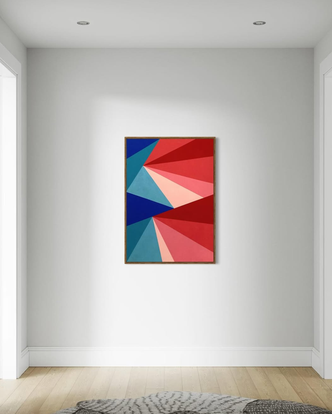Augmented Perspective - Original Painting on Canvas, 26" x 35" (60x90cm)