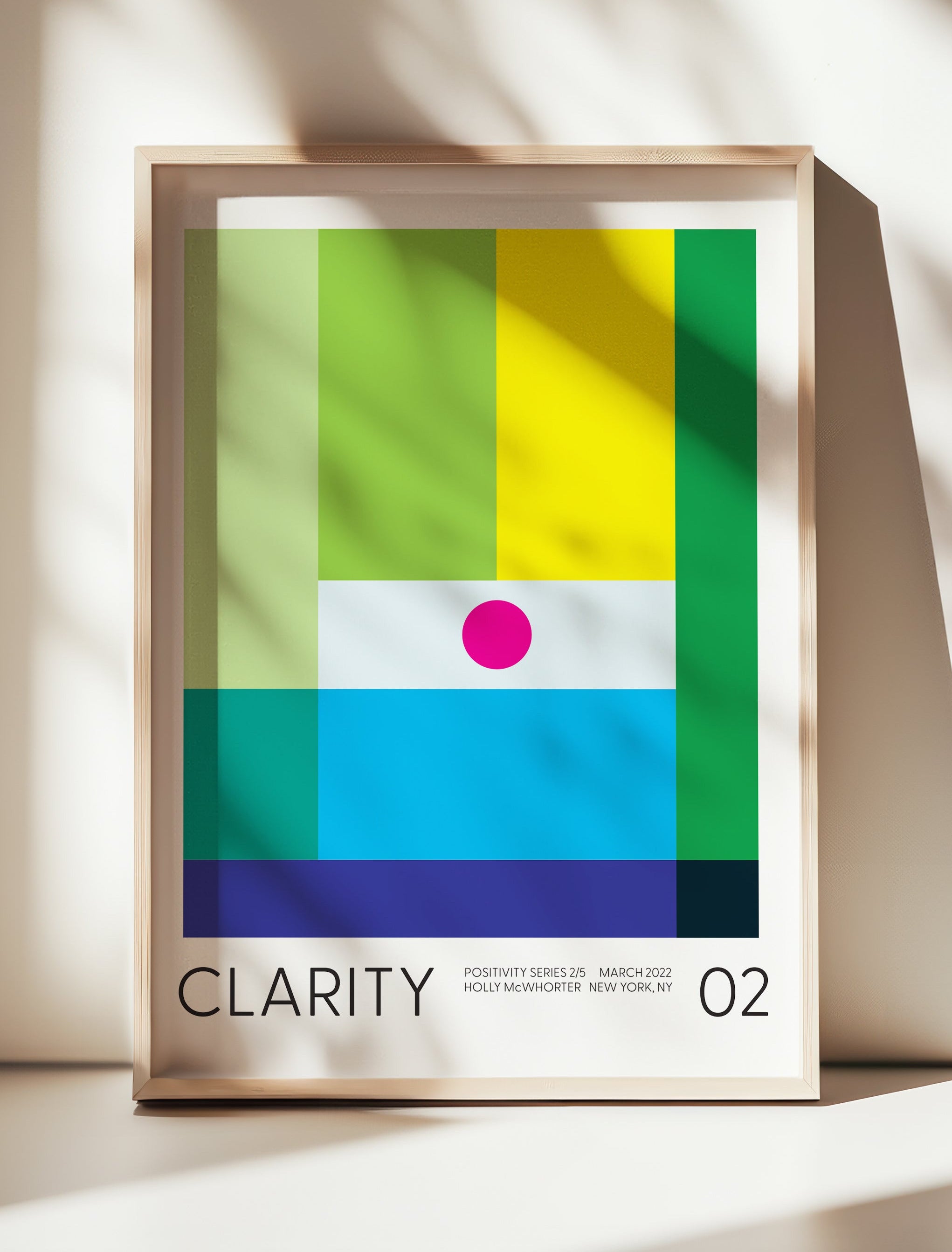 CLARITY Framed Art Print by Holly McWhorter