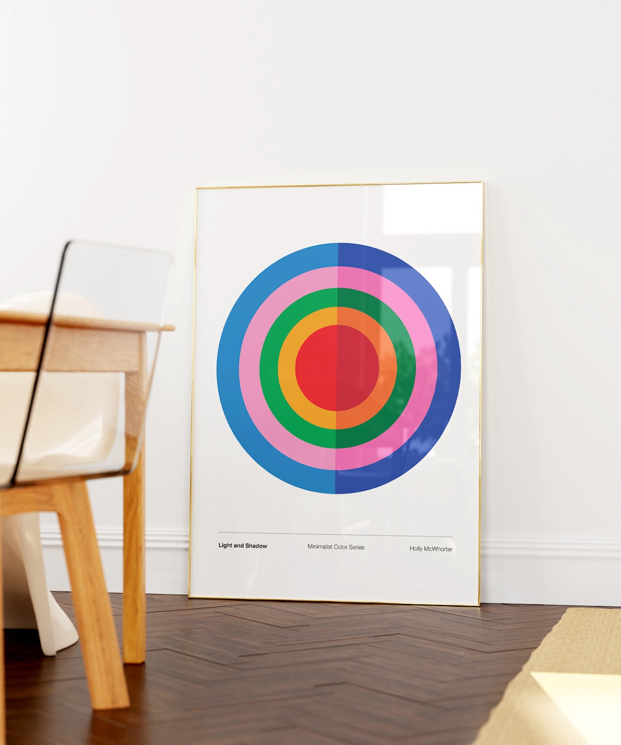 LIGHT AND SHADOW Framed Art Print by Holly McWhorter