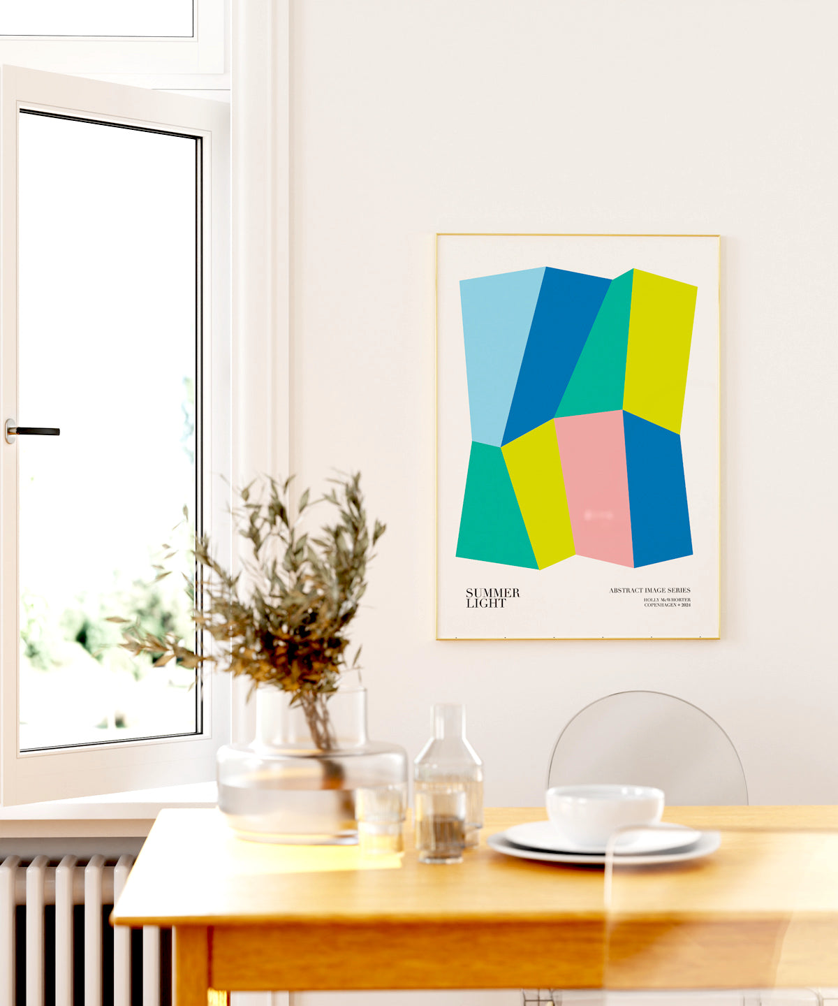 SUMMER LIGHT Framed Art Print by Holly McWhorter